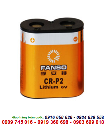 Pin CR-P2 _Pin FANSO CR-P2; Pin lithium 6v FANSO CR-P2 PhotoLithium chính hãng